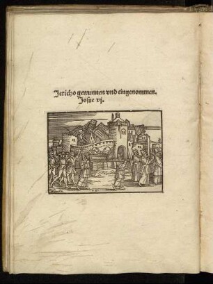 [Abbildungen zu Josua 6; 9; 12]
