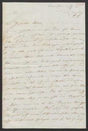 Brief an Robert Schumann : 17.08.1840