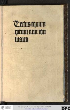 Aequivoca (cum commento) Johannes de Garlandria