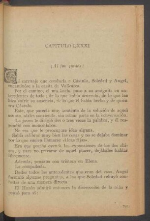 Capítulo LXXXI - ¡Al fin juntos!