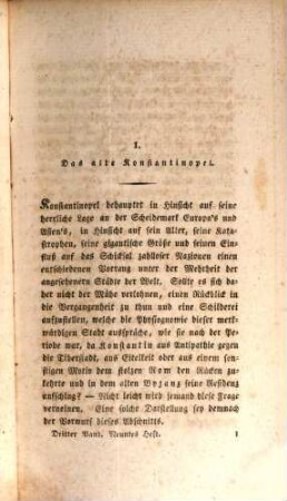 Konstantinopel und St. Petersburg, der Orient und der Norden : eine Zeitschrift. 1805,3, 1805, 3 = Jg. 1