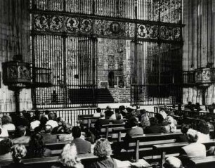 Messe in der Kathedrale von Sevilla