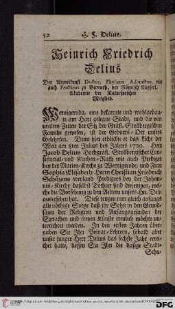 Heinrich Friedrich Delius