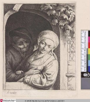 [Die ländliche Zärtlichkeit; Village romance; La tendresse champêtre]