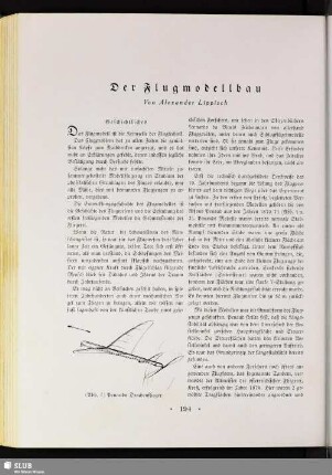 Der Flugmodellbau