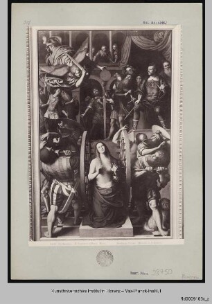 Martyrium der heiligen Katharina