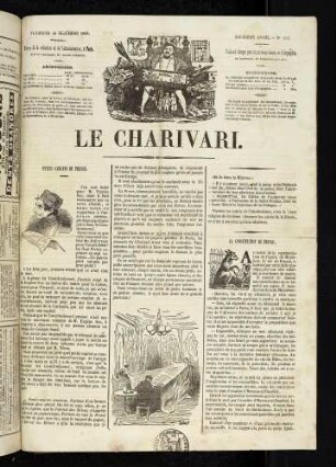 Petits cancans de presse; La Constitution de prusse