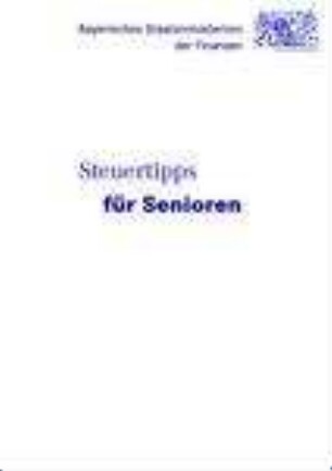 Steuertipps für Senioren