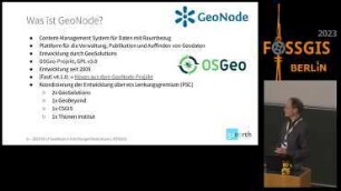 GeoNode in Forschungsdateninfrastrukturen