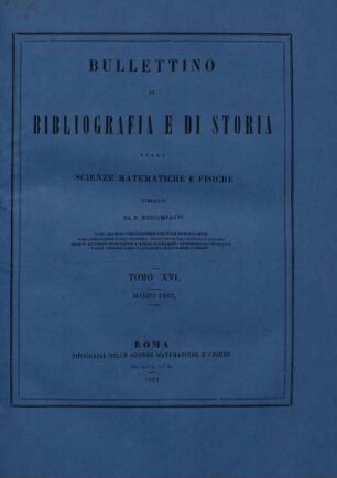 Tomo XVI. Marzo 1883.