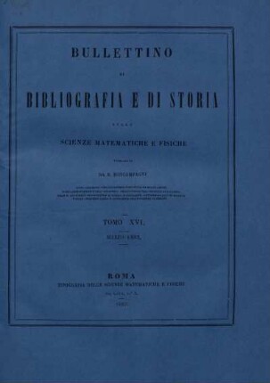 Tomo XVI. Marzo 1883.