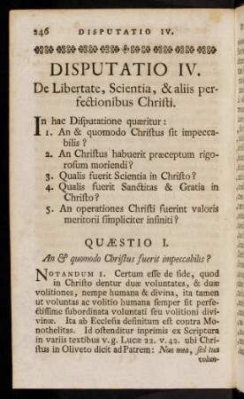 246-362, Disputatio IV.
