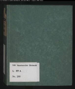 Gogerichtsregister Vogtei Schötmar