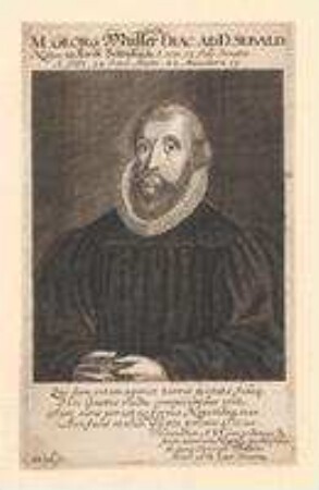 Georg Müller, Diakon bei St. Sebald; geb. 12. Juli 1590; gest. 22. Oktober 1632