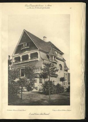 Landhaus bei Basel.