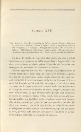 Capitolo XVII