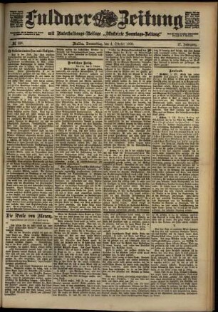 Ausgabe vom Donnerstag, den 04. Oktober 1900.