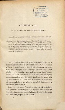 Les finances de l'ancien régime et de la révolution : origines du système financier actuel, 2