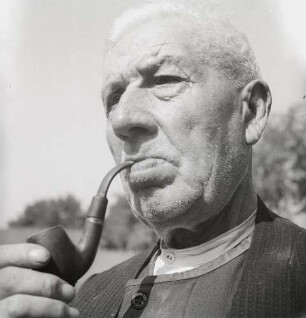 Westfälischer Bauer - Westphalian peasant : Bauer mit Pfeife