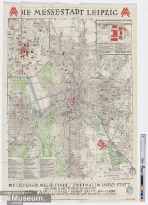 Die Messestadt Leipzig