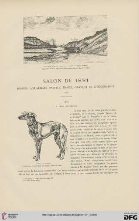 7: Salon de 1881, [6] : dessins, aquarelles, pastels, émaux, gravure et lithographie