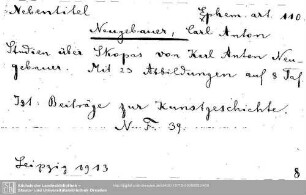 Ephemerides artificiales 0110