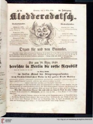 Hefte 9-12, März 1849