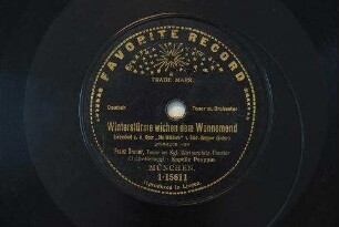 Winterstürme wichen dem Wonnemond : Liedeslied a. d. Oper "Die Walküre" (B-dur) / v. Rich. Wagner