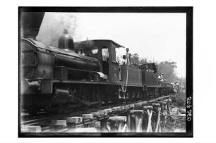 Eisenbahnbau in Thailand : Thailand. Eisenbahnstreckenbau, wahrscheinlich die Nordlinie