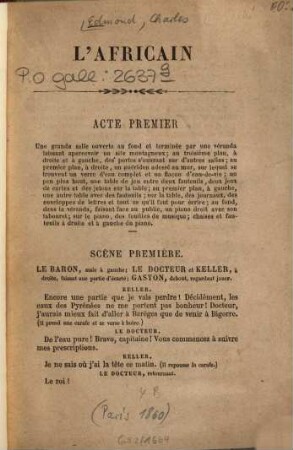 L' Africain