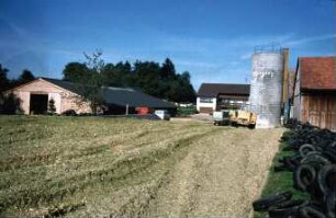 Fotografie: Ein- und Auslagerungstechnik, Flachsilo, Fahrsilo, Maissilage