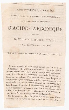 Publikationsfragmente und Zeitungsausschnitt zur Botanik und Meteorologie
