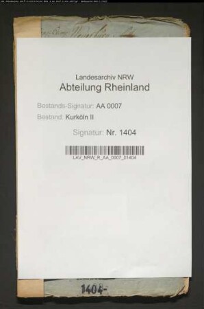 Einlösung der verpfändeten Ämter Neuerburg und Rheinbach
