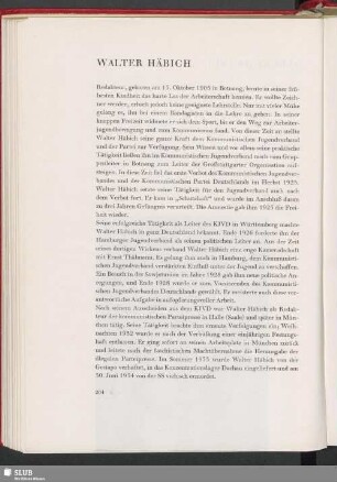 Walter Häbich