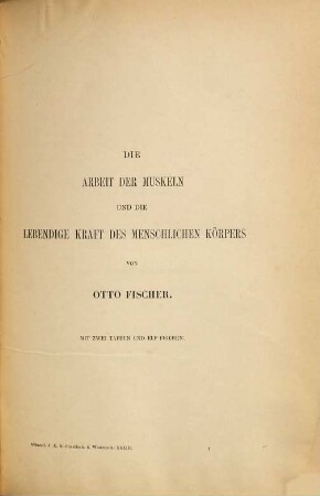 Abhandlungen der Mathematisch-Physischen Klasse der Königlich-Sächsischen Gesellschaft der Wissenschaften, 20. 1893