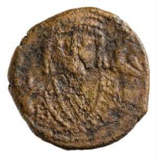 Münze, Halbfollis, 589 / 590