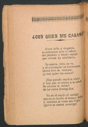 ¿Con quien me casaré?