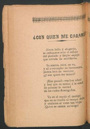 ¿Con quien me casaré?