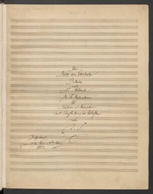 Das Glück von Edenhall; V (2), Coro maschile, orch; McCS 143; op.143