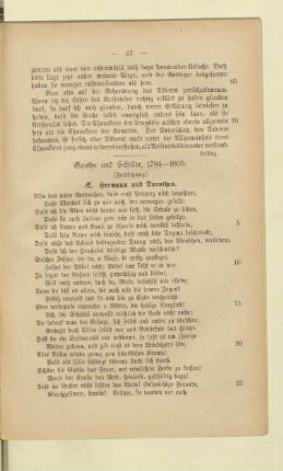 Goethe und Schiller, 1794-1805