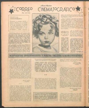 Respuestas correspondientes a nuestra encuesta cinematográfica