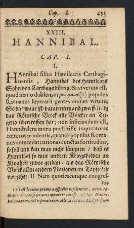 XXIII. Hannibal.