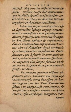 ... Pars Chronici Carionis, 4. A Friderico Secundo usq[ue] ad Carolum Quintum : Pertinet hic liber ad partem tertiam Chronici