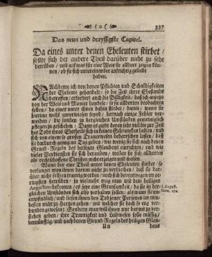 Das neun und dreyssigste Capitel.