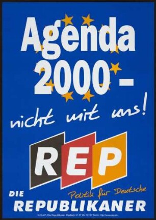 Republikaner, Europawahl 1999