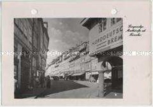 Bad Langensalza, Marktstraße mit Leinecke