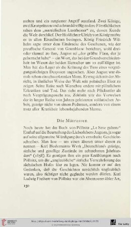 Die Mätressen