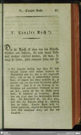 V. Canzler Koch