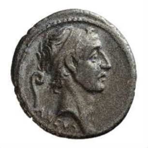 Münze, Denar, 56 v. Chr.