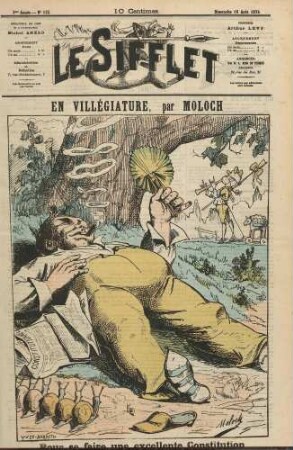 En villégiature, par Moloch